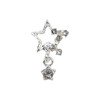 KACHIMOO Star Nail Charms,20 Pieces Dangling Star Nail Charms 3D