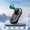 Mini Body Camera with 64GB Card, 1080P Thumb Action Camera