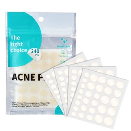 Pimple Patches, Acne Stickers, Hydrocolloid Patches, Daily and Night Use for Patch Skin Spot Patch, Made with Tea Tree Essential Oil Effectively Calms & Relieves Acne (240 pcs)