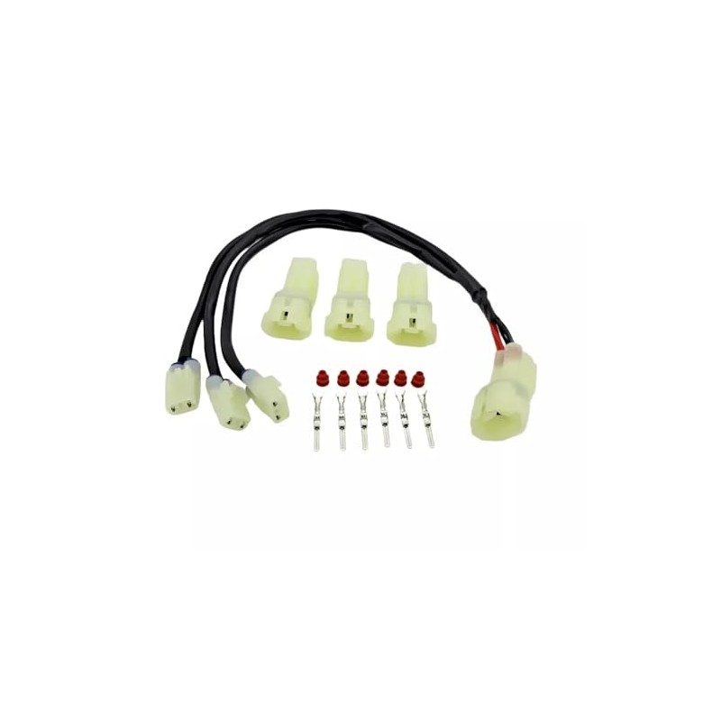 Triple Power Outlet Splitter Plug Kit for Honda CB500X/F/R, CB650F