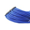 Blue Braided 24-pin ATX Extension