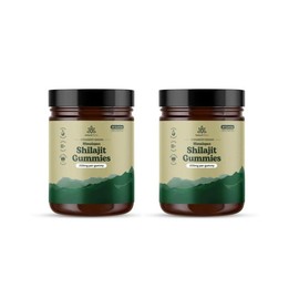 Natural Rems Pure Himalayan Shilajit Gummies Healthcare Vitamin Strawberry Banana:_3 Bottles