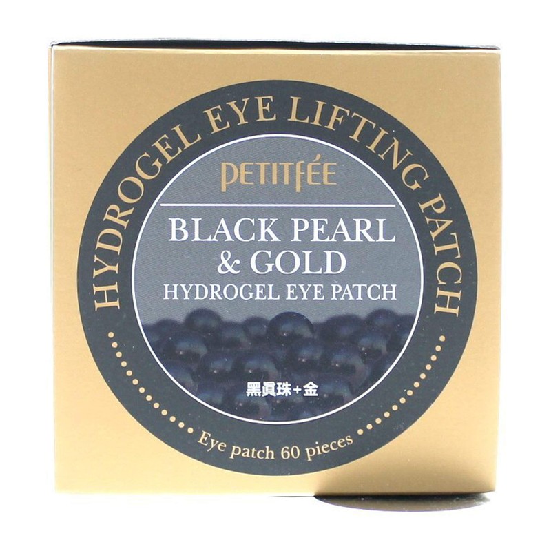 PETITFEE Black Pearl Gold Hydrogel Eye Patch 60 x Pieces