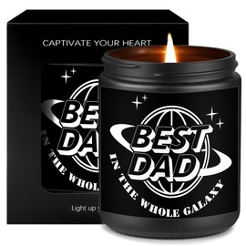 Lavender Candle Gifts for Papa Dad Father Stepfather Stepdad Papi Pawpaw Poppy from Child Daughter Son Grown Son On 2024 Birthday Thanksgiving Christmas Xmas Father's Day Expecting Cool Fun Presents