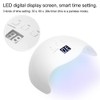 48W Intelligent Nail Lamp for Drying Nail Gels Time Setting