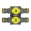 in-Line quick release shut off valve kit compatible with Hozelock
