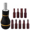 Bestgle Mini ratchet screwdriver 9 in 1 high torque bit