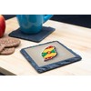 Grenada Map Slate Coaster – Caribbean-Themed Drink Coaster with Island