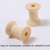 Wooden Spools for Crafts, 10 Pcs