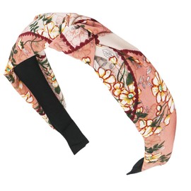 scicent Headband Girls Knot Headbands Turban Hair Band Women's Wide Headband Headband Summer Flowers Headband for Costume Shower Yoga 15909