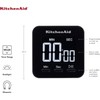 KitchenAid - Single Event Digital Timer, 2.5 inches, Black
