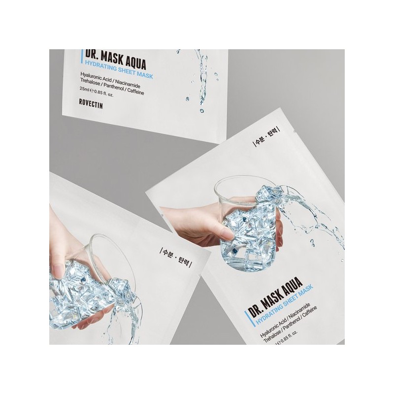 Lobektin 로벡틴 닥터 마스크 아쿠아 5매입 Robektin Doctor Mask Aqua