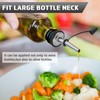 Tioncy 12 Sets Liquor Pour Spout with Adapters for Oversized