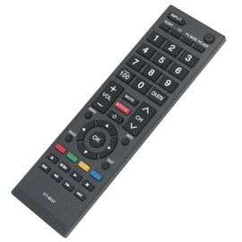PERFASCIN CT-8037 Replace Remote Control Fit for Toshiba TV 58L5400UC 65L5400U 40L3400 50L3400 50L3460UM