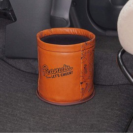 Bonform 7259-43CA Snoopeach A2 Car Storage Box, Fall Prevention, Height 7.1 x Diameter 6.9 inches (18 cm) x Diameter 6.9 inches (17.5 cm), Camel