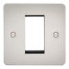 Knightsbridge FP1GPL Flat Plate Modular Faceplate, Pearl, 1G