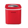 Frigidaire Ice Maker EFIC102-RED, Countertop Ice Maker with Transparent Window,