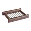 Redecker Soap Tray ThermoWood/Stainless Steel