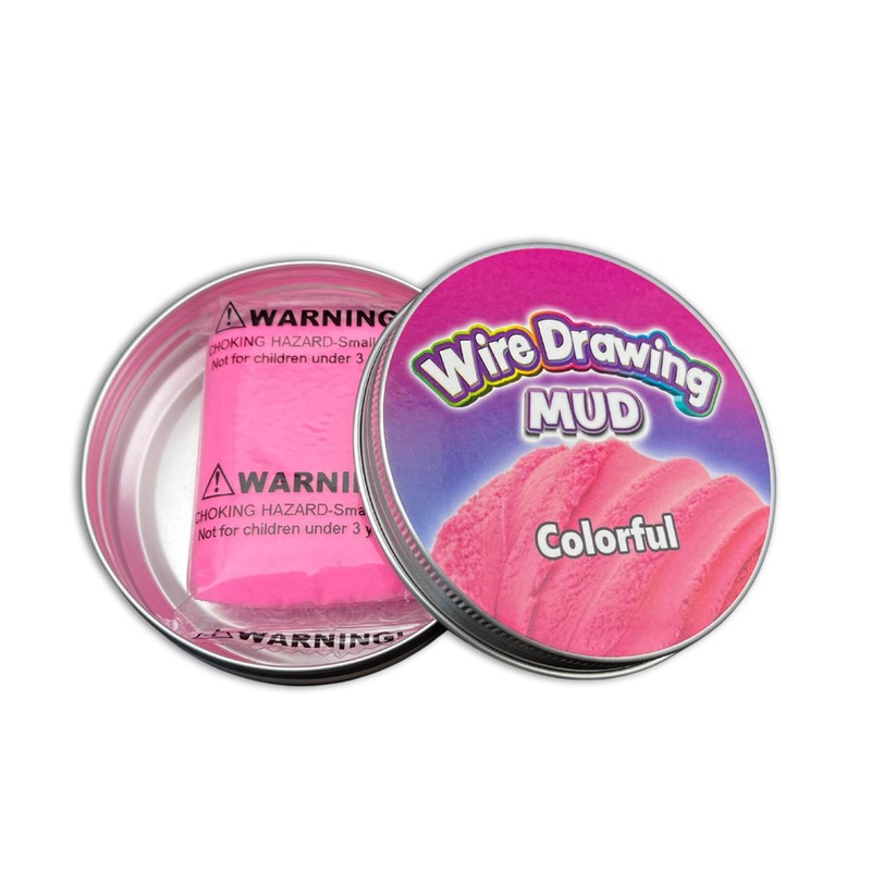 Heat Sensitive Mud - 2 x Squeezable Exciting Putties Non-Toxic