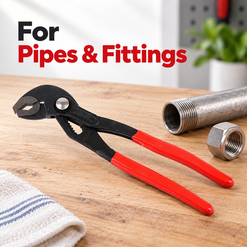 Adjustable Water Pump Pliers for Plumbing Repairs – Chrome Vanadium