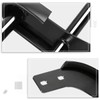 Black Coated Double Pipe Rear Bumper Protector Guard Compatible with