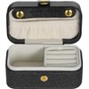 KALLORY Joyero De Viaje Mini Portátil Estuche Para Pendientes y