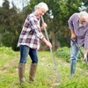 HRADHOL Japanese Weeding Sickle Hoe,57.8''Stainless Steel Standing Weeding Tool,Angular Weed