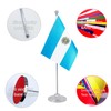 Rotenl Argentina Desk Flag, Argentinian Table Office Flag with Metal