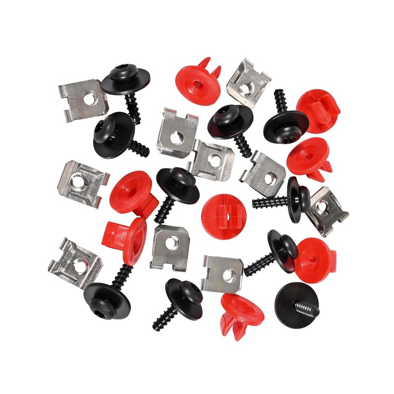 20 Set T30 Engine Splash Shield Guard Undertray Cover Screws