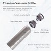 Boundless Voyage 800ml / 27oz Titanium Water Bottle Vacuum Insulated