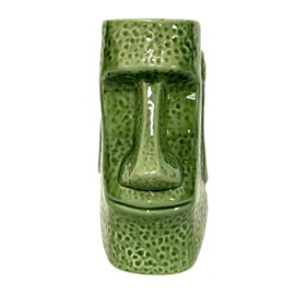 CXYNDFA tiki Glasses and Mugs for Cocktails - 700ml Ceramic Hawaiian Party Favors, Exotic Drinkware for Tropical Bar & Home Celebrations