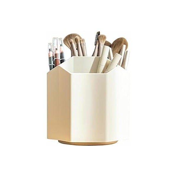 Makeup Organiser Storage Rotatable Desktop Makeup Brush Storage Bucket Pen