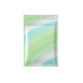 SUIOPPYUW 100Pcs for Ziplock Bag Portable Lightweight Packaging Bags Convenient Resealable Pouch Household Dried Fruits Nuts, Green, 7 * 10CM