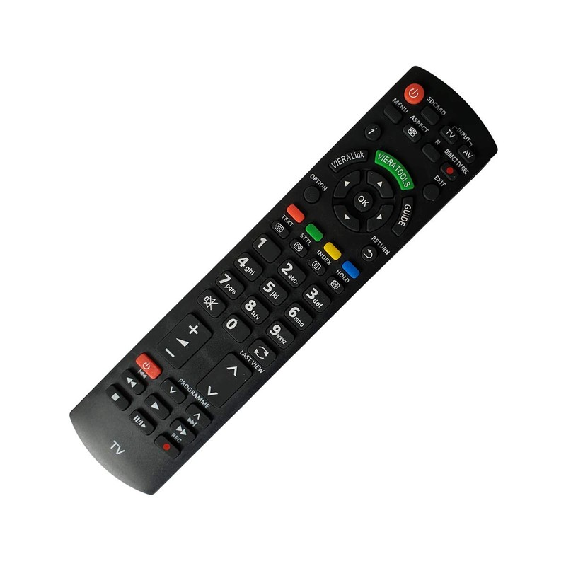 Aurabeam Ersatz TV Fernbedienung kompatibel mit Panasonic Fernseher