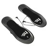 1Pair Heated Insoles Electric Insoles 4.5V Battery Powered Soft Carbon
