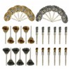 36Pcs Wire Wheel Brush Set Stainless Steel Brushes Kit for