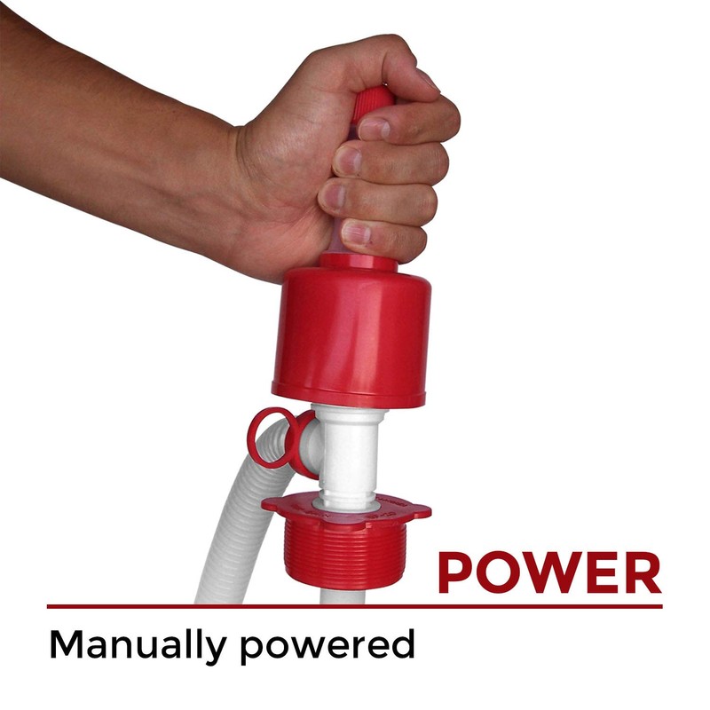 TERA PUMP BPA Free TRDRUM20 Emergency Drinking Water Drum Siphon