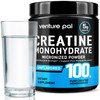 Venture Pal Creatine Monohydrate – Micronized, Unflavored Powder for Men