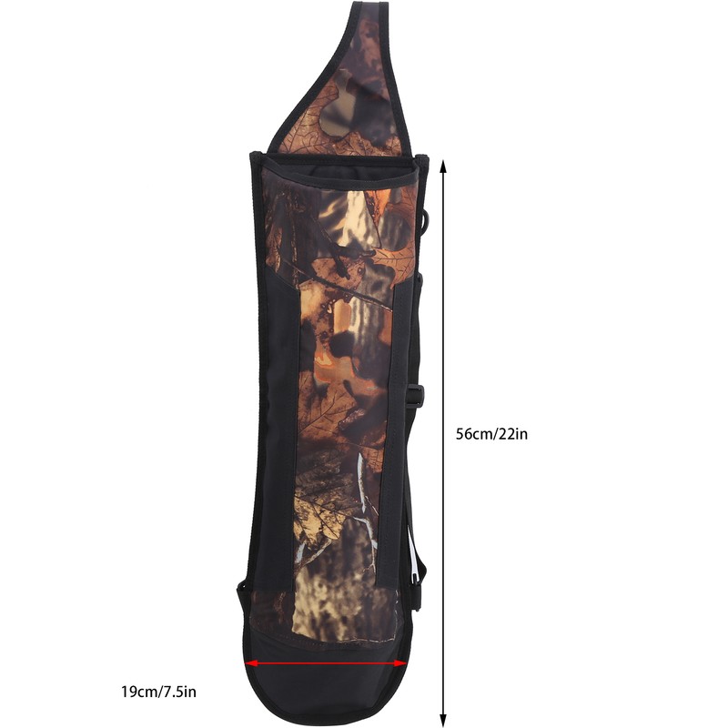 Canvas Carbon Glass Fiber Arrows Case Backpack Type Universal Shoulder