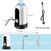 Unbranded Portable Water Bottle Pump Automatic Water Dispenser W/ Switch