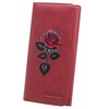 Aikirin RFID Leather Wallet for Women Painted Bifold Long Ladies