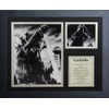 Legends Never Die "Godzilla Framed Photo Collage, 11 x 14-Inch