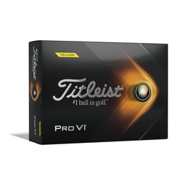 Titleist PRO V1 21 YELLOW Golf Balls 1 Dozen