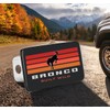 Ford Bronco Built Wild Trailer Tow Hitch Cover Plug UV