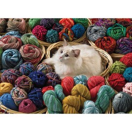 Cobble Hill Fur Ball Jigsaw Puzzle (1000 Piece)