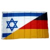 Flag Germany Israel 90 x 150 cm