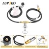 Aupoko Fire Pit Installation Kit with 150K BTU Propane Gas
