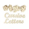 3 Inch 284 Pieces Wooden Letters Unfinished Wood Letters for
