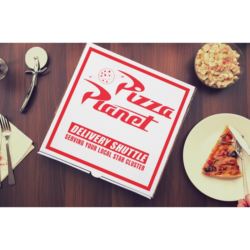 Pizza Planet Box, Large 14" Pizza Box