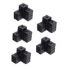 TEHAUX 60 pcs Non Slip Rubber Furniture Pads Shockproof Floor